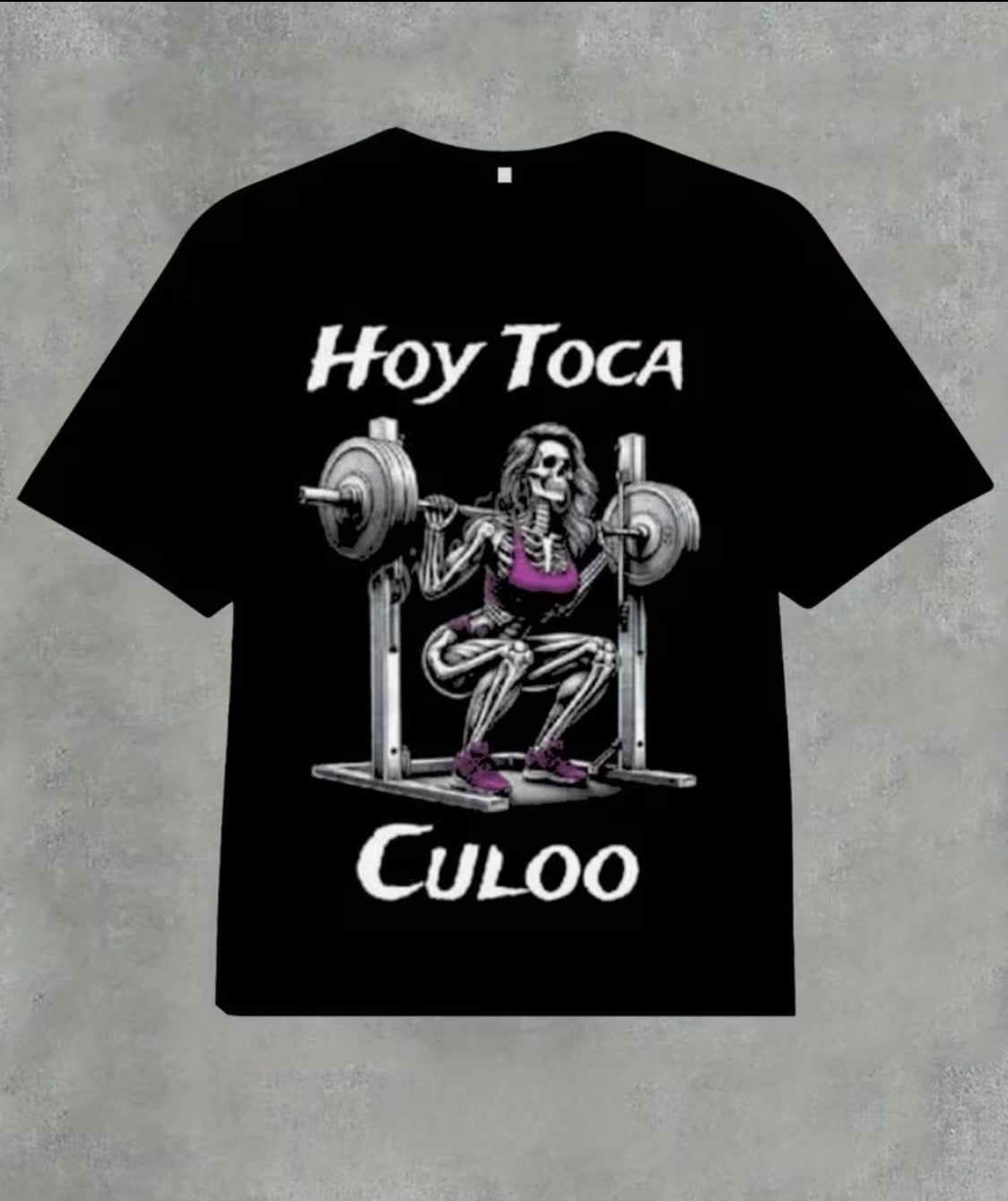 Camiseta con temática de  entrenamiento de piernas